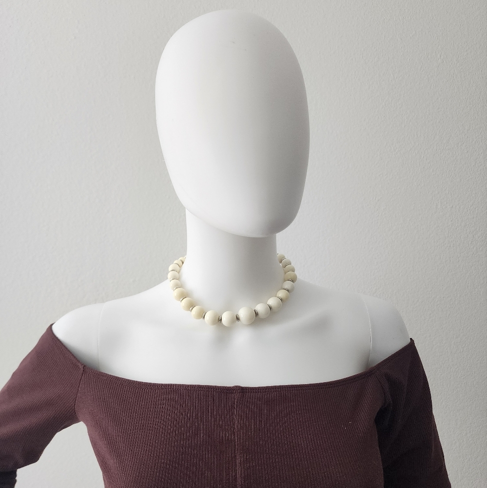 Auth YSL Yves Saint Laurent Classic Retro Short Necklace - Picture 3 of 7